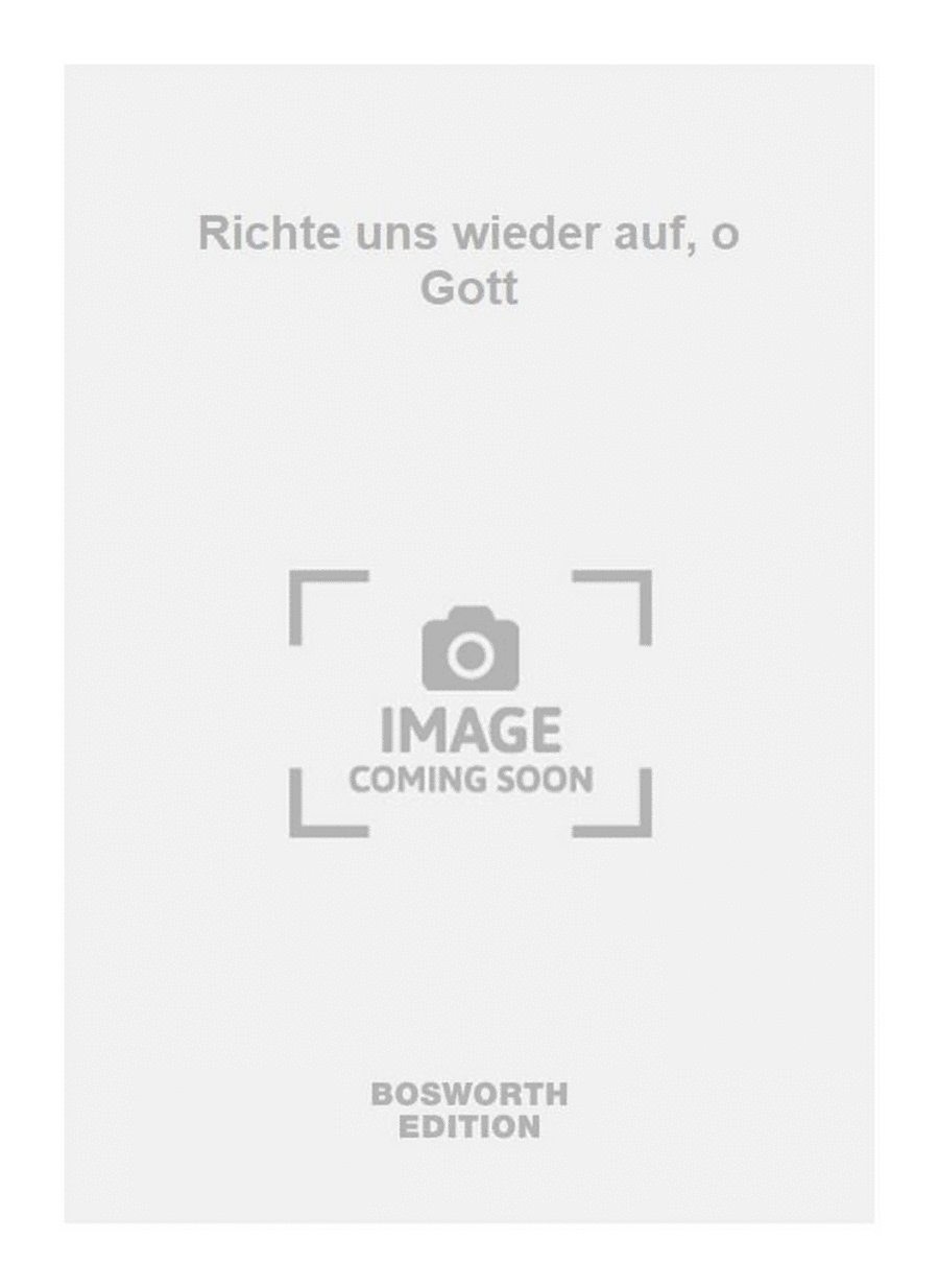 Richte uns wieder auf, o Gott Mixed Choir scores gallery preview page 1