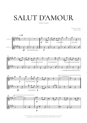 Salut D’amour (Violin Duet) - Edward Elgar