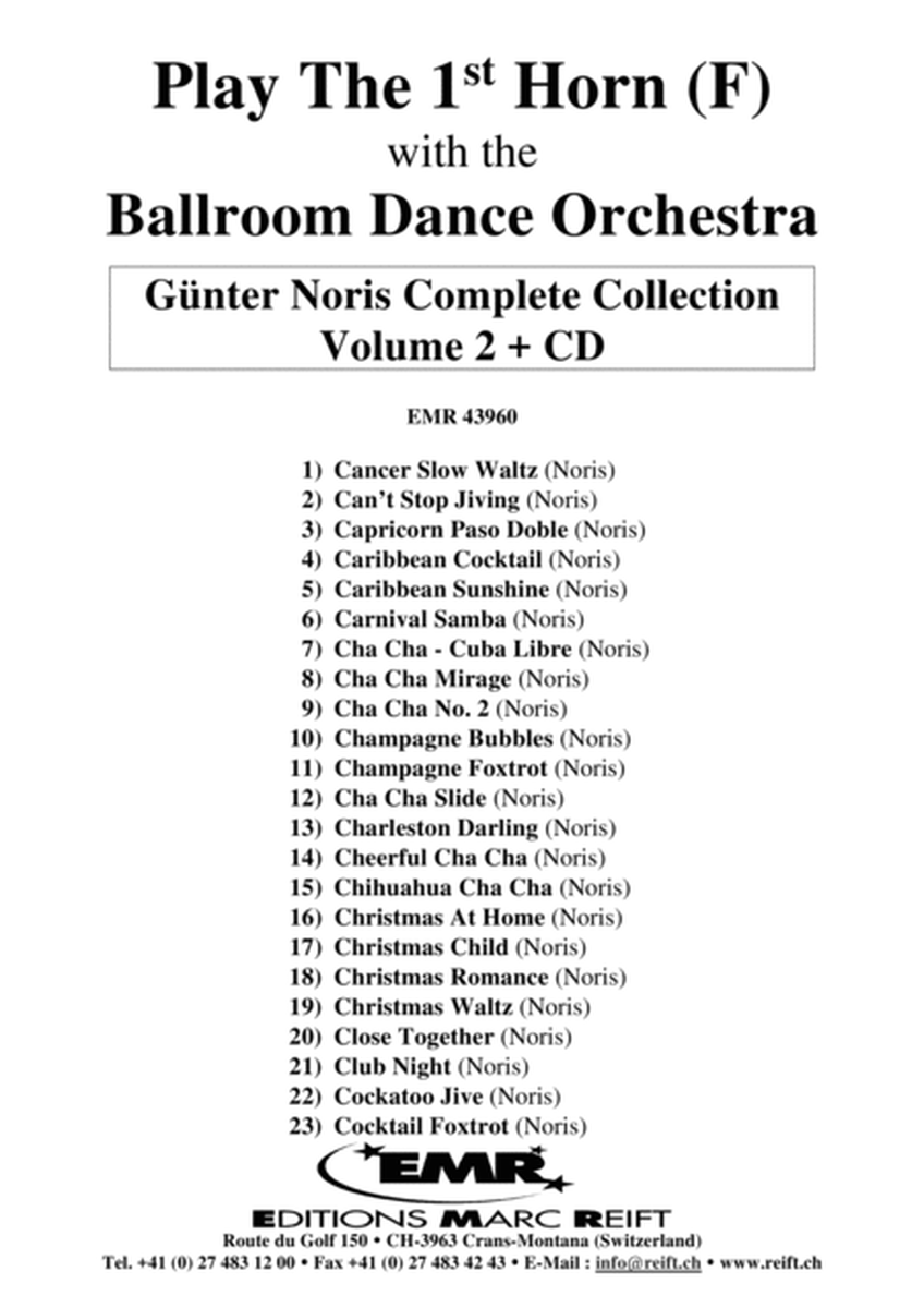Play The 1st Horn With The Ballroom Dance Orchestra Vol. 2 image number null