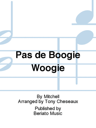 Book cover for Pas de Boogie Woogie