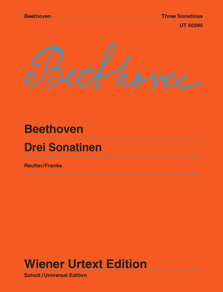 Book cover for Sonatinas for Piano