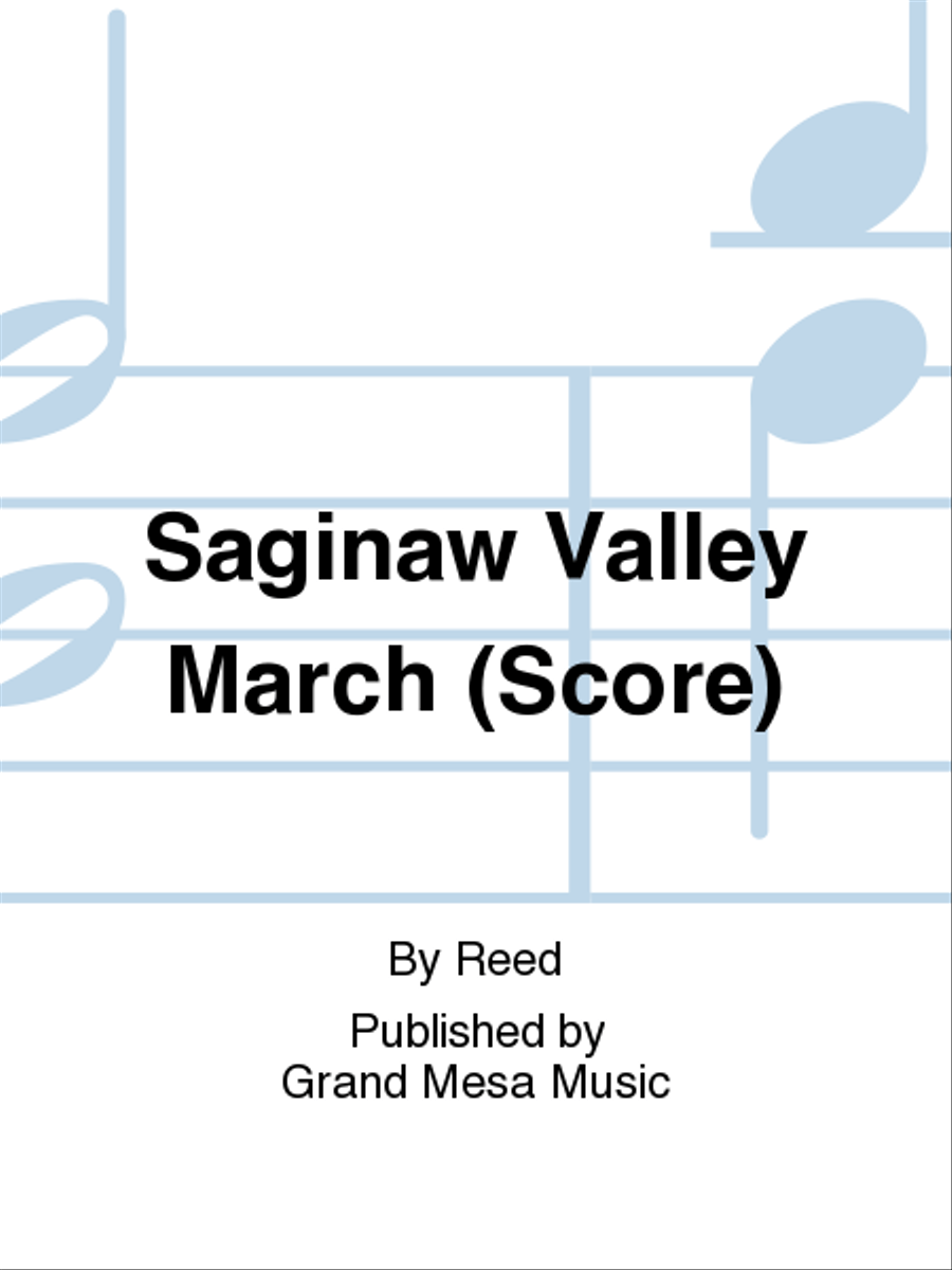 Saginaw Valley March Concert Band scores gallery preview page 1