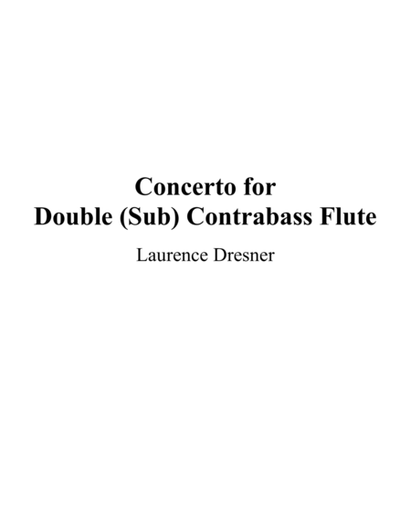 Concerto for Low Flute image number null