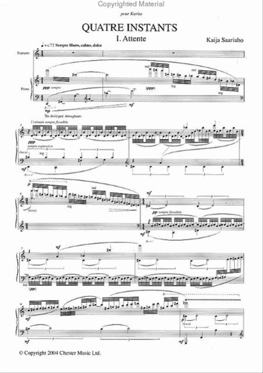 4 Instants 4 Instants Piano Accompaniment scores gallery preview page 2
