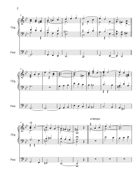 Out Of The Depths I Cry To Thee Meditation for Solo Organ by Mark Andersen