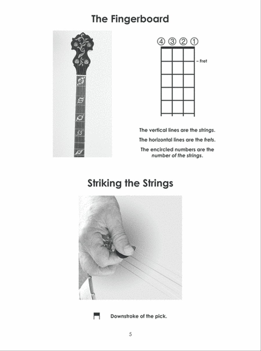 Tenor Banjo Chords Banjo scores gallery preview page 6