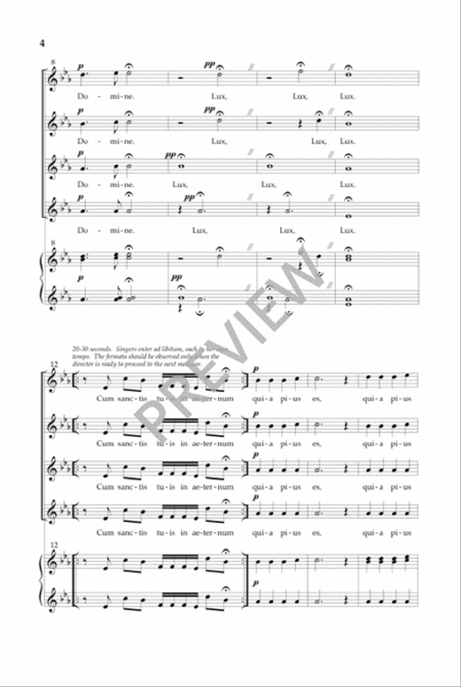 Lux Aeterna (SSAA) SSAA scores gallery preview page 3