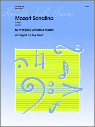 Book cover for Mozart Sonatina (K. 439B)