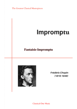 Book cover for Chopin - Fantaisie-Impromptu