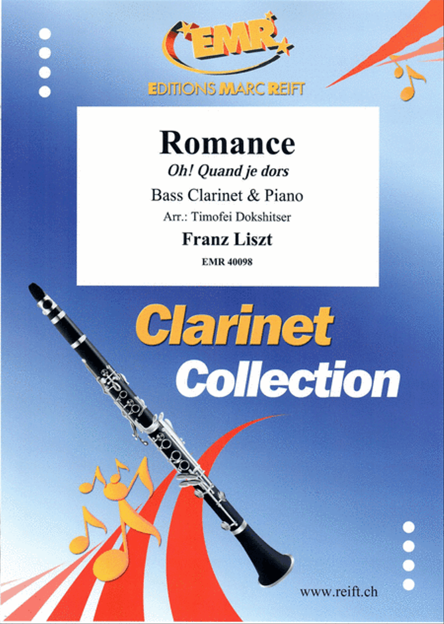 Romance Bass Clarinet scores gallery preview page 1