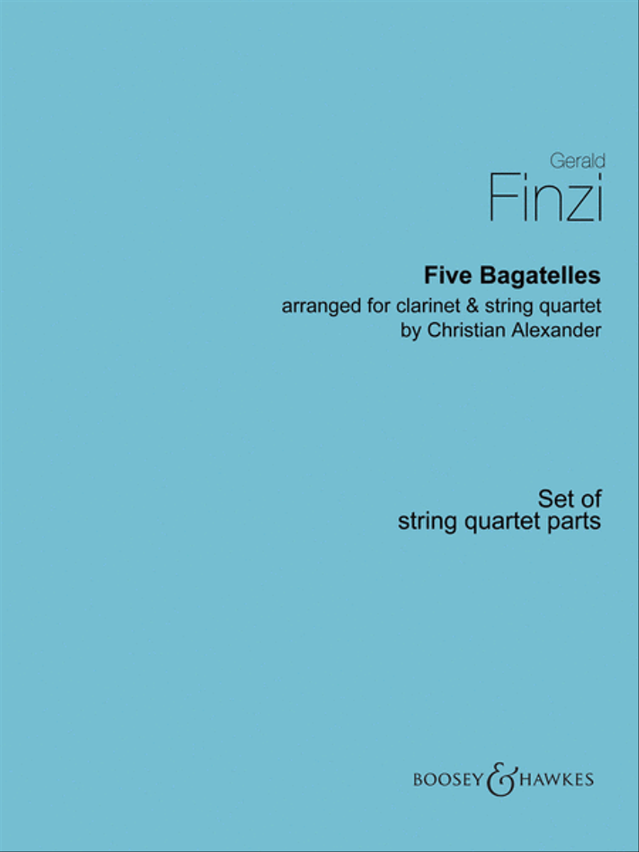 5 Bagatelles 5 Bagatelles String Quartet scores gallery preview page 1