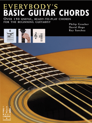 Book cover for Everybody's Basic Guitar Chords