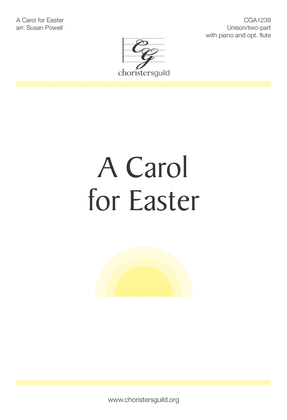 Book cover for A Carol for Easter