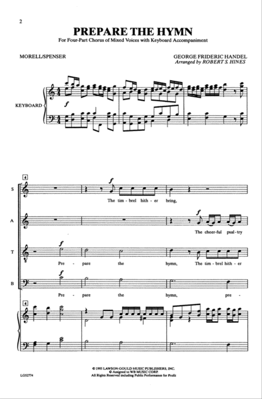 Prepare the Hymn 4-Part scores gallery preview page 13