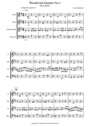 Woodwind Quartet No.1 (movement 2)
