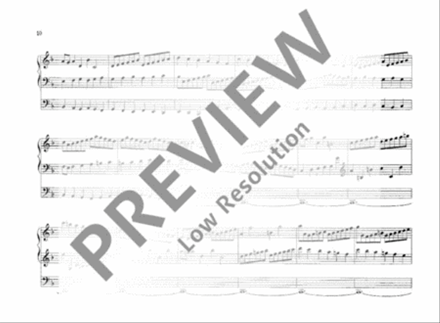 Orgelmesse Organ scores gallery preview page 11