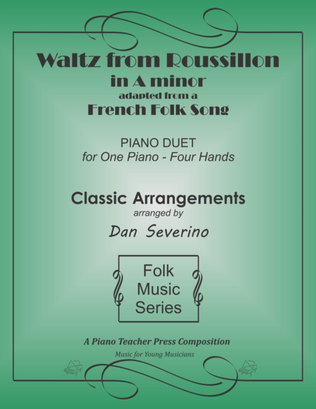 Waltz from Roussillon (piano duet)