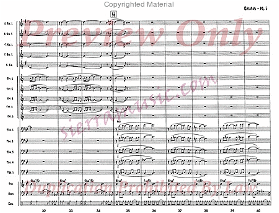 Chiapas Chiapas Jazz Ensemble scores gallery preview page 6