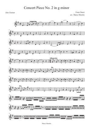 Concertpiece n. 2 in g minor
