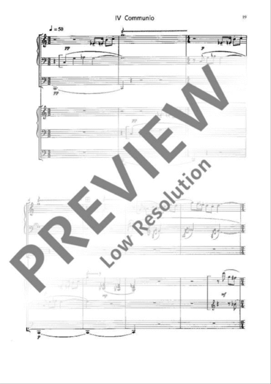 Ad missam Organ scores gallery preview page 16