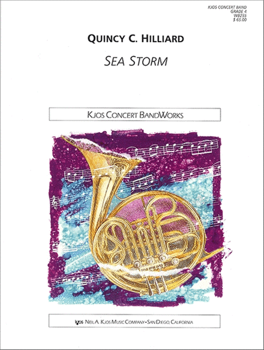 Sea Storm Concert Band scores gallery preview page 1