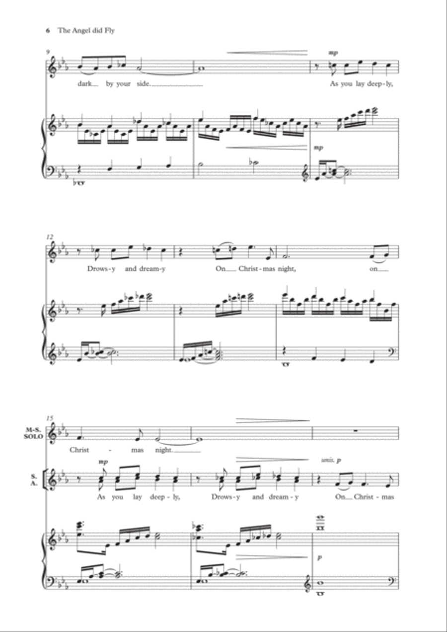 The Midnight of your Birth SSAA scores gallery preview page 6