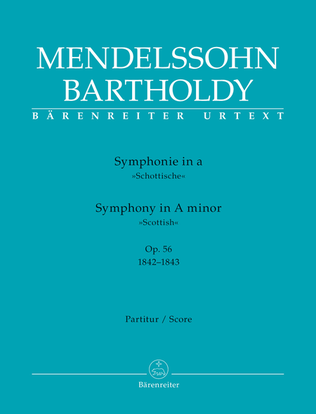 Book cover for Symphony a-moll, Op. 56 'Scottish'