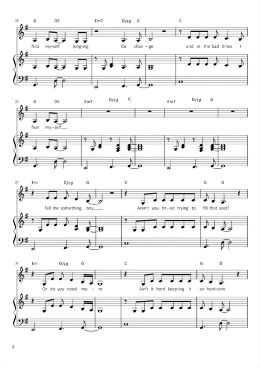 Shallow Voice scores gallery preview page 2