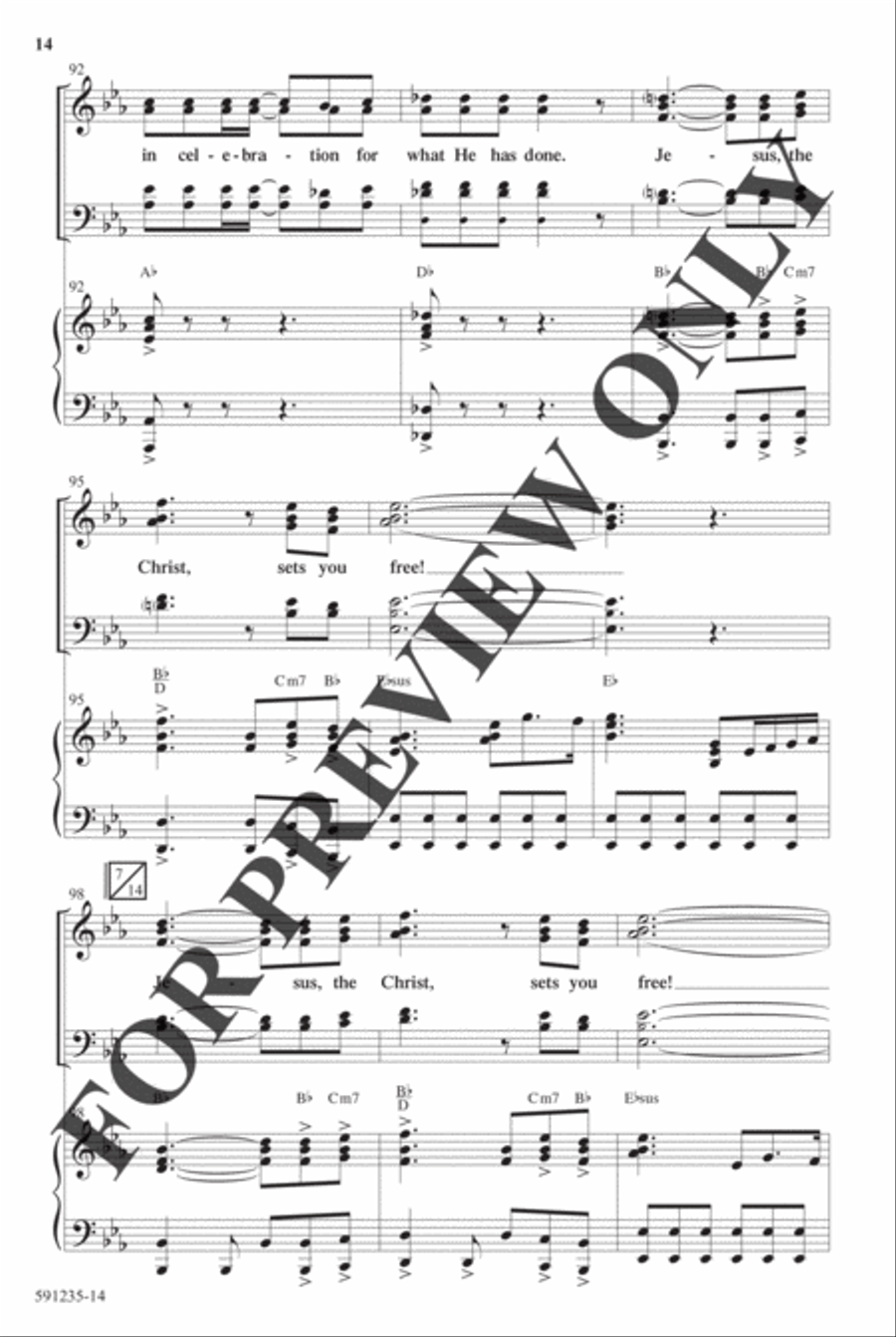 New Easter Anthem Pak Vol 2 - Anthem Preview Pak Hymn Anthems scores gallery preview page 15