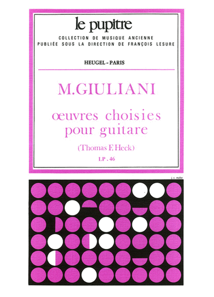 Mauro Giuliani: Oeuvres choisies