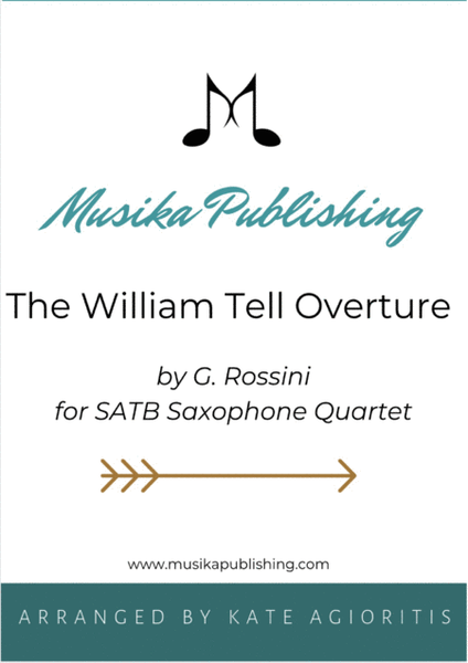 William Tell Overture - For Saxophone Quartet image number null