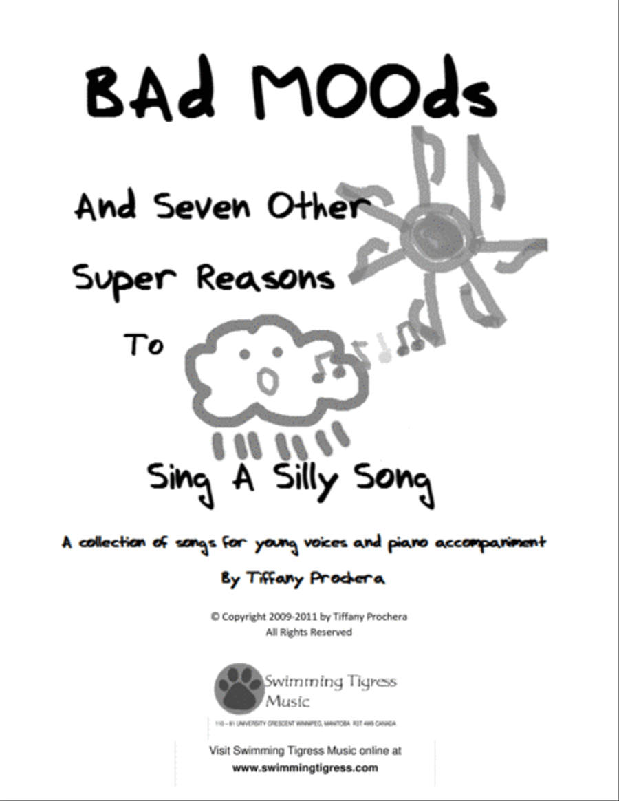 Bad Moods And Seven More Super Reasons To Sing A Silly Song Voice Solo scores gallery preview page 2
