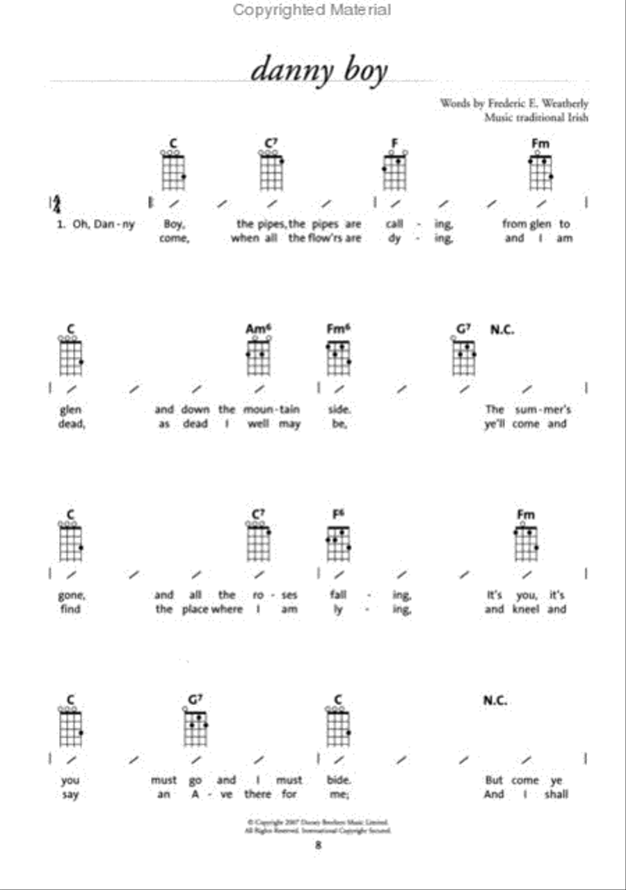 Ukulele All-Time Favorites Ukulele scores gallery preview page 3