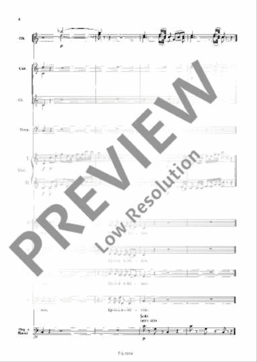 Missa C major Missa C major Choir scores gallery preview page 17