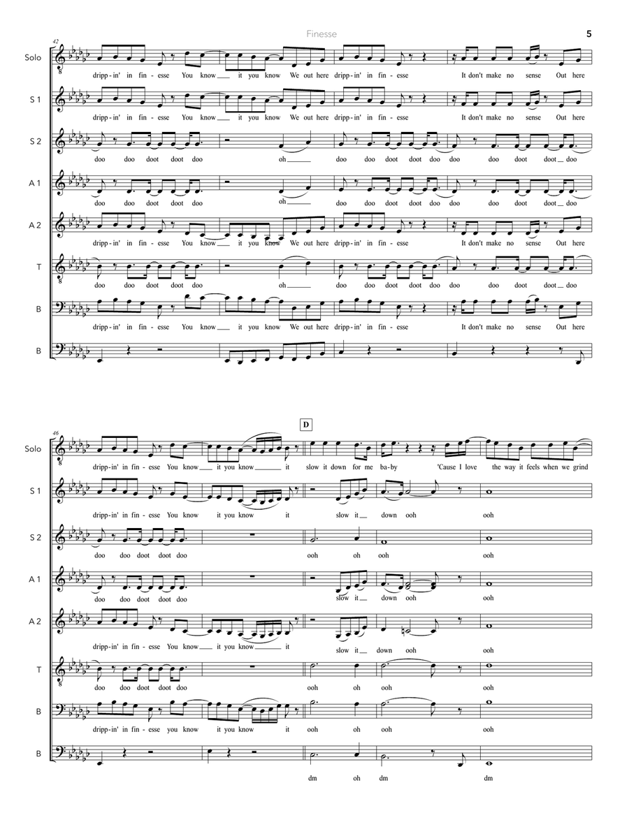 Finesse Divisi scores gallery preview page 5
