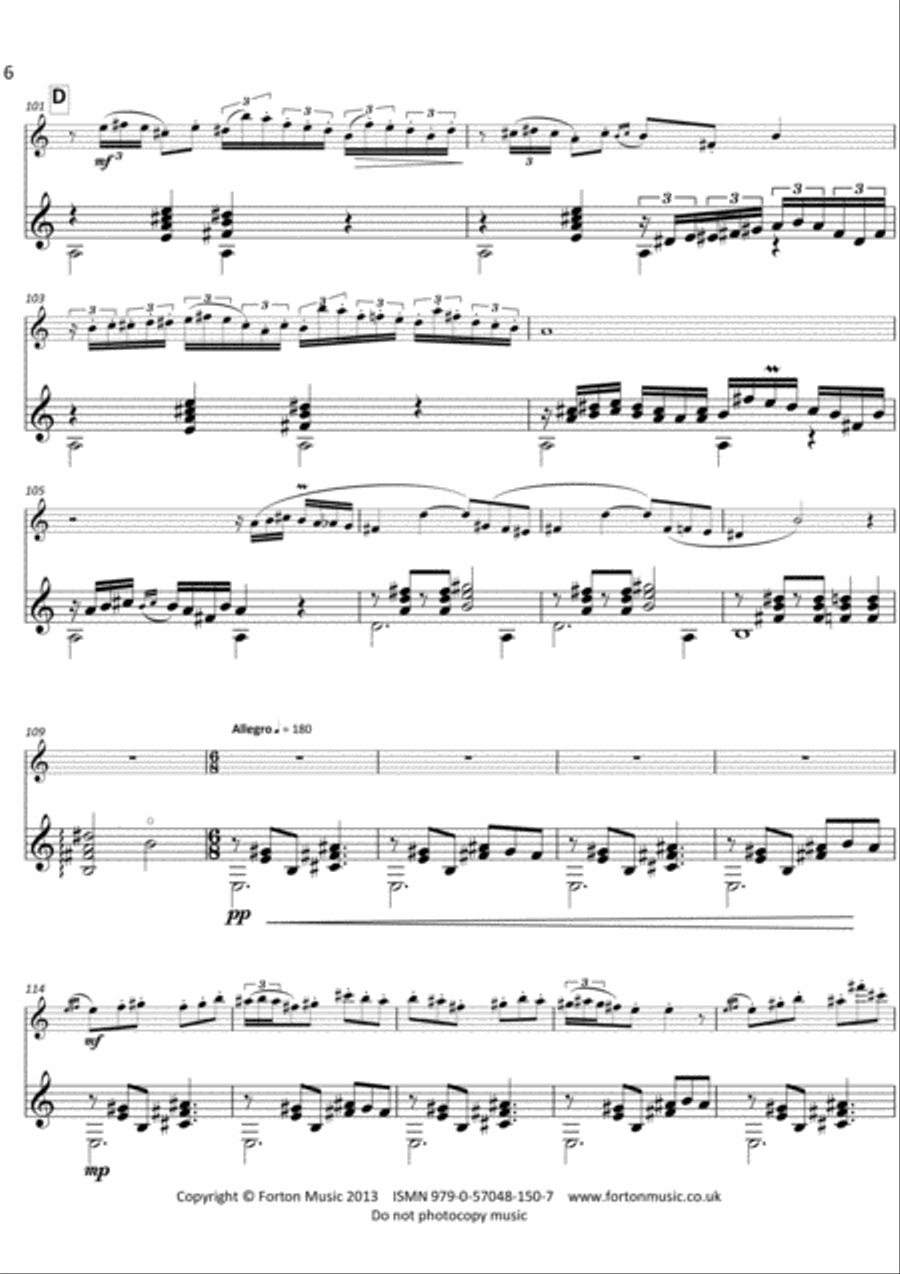 Mediterranea Flute scores gallery preview page 6