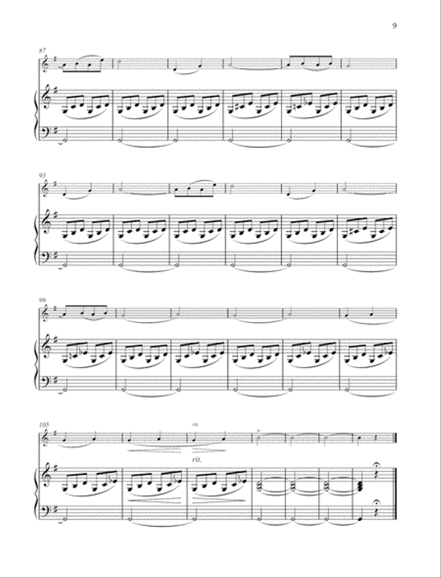 Joy of Music - Discoveries from the Schott Archives Piano Accompaniment scores gallery preview page 9