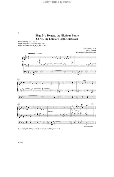 Six Hymn Improvisations, Set 10