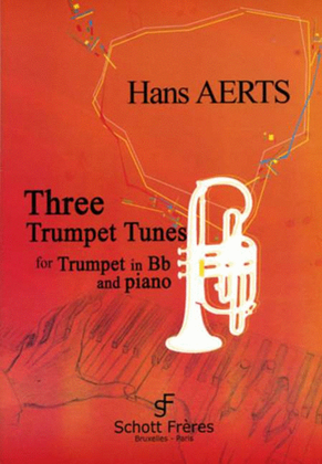 Book cover for 3 Easy Trumpet Tunes