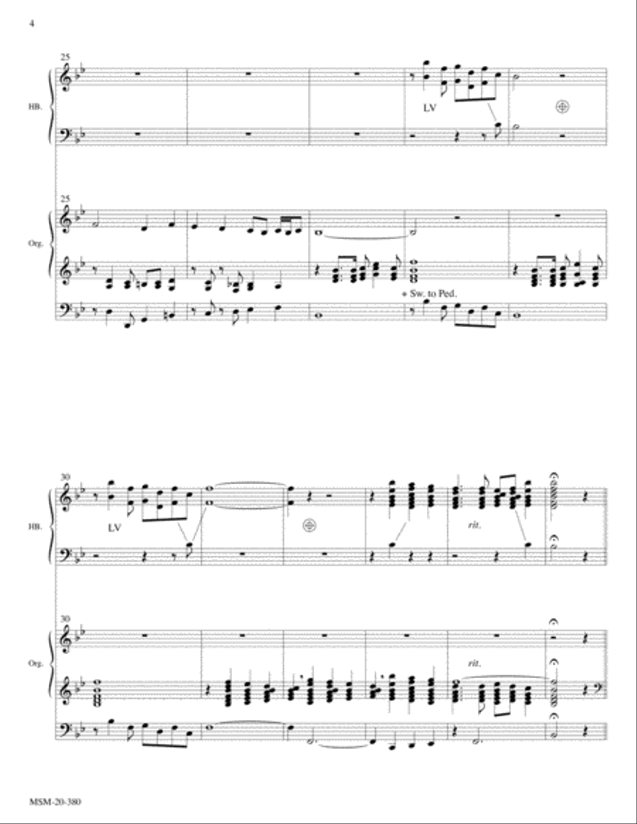 All Glory, Laud, and Honor Choir scores gallery preview page 4