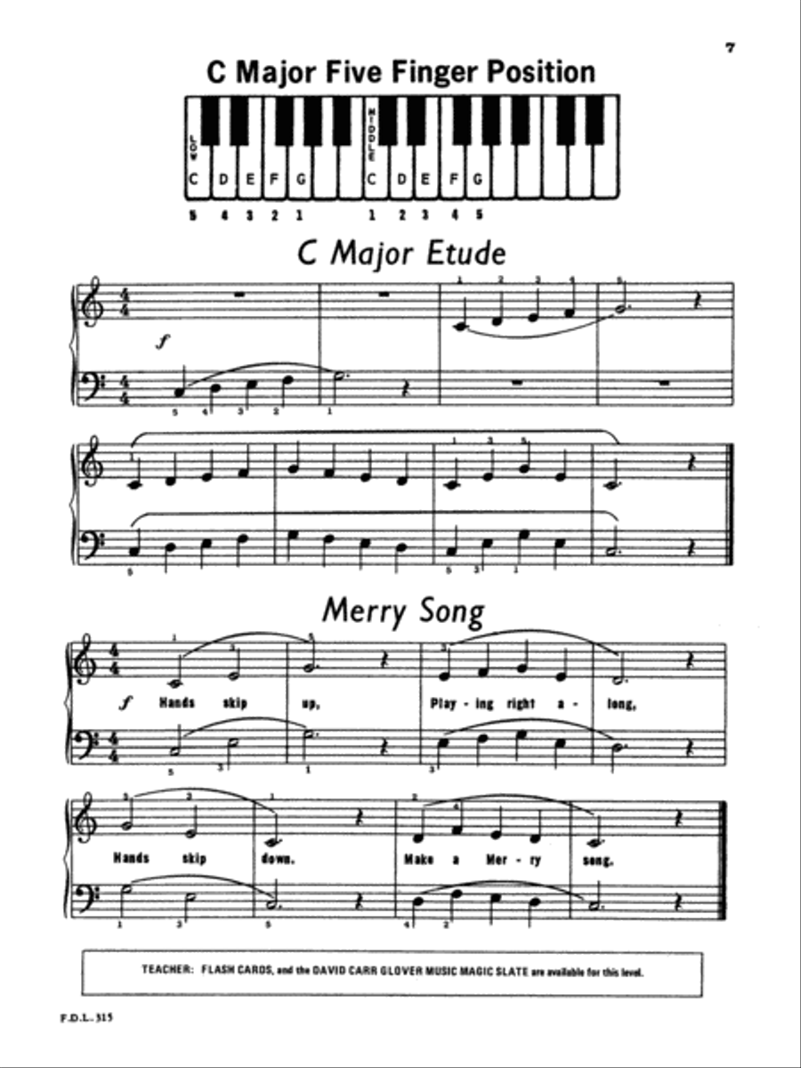 Piano Student, Level 1 Piano Method scores gallery preview page 3
