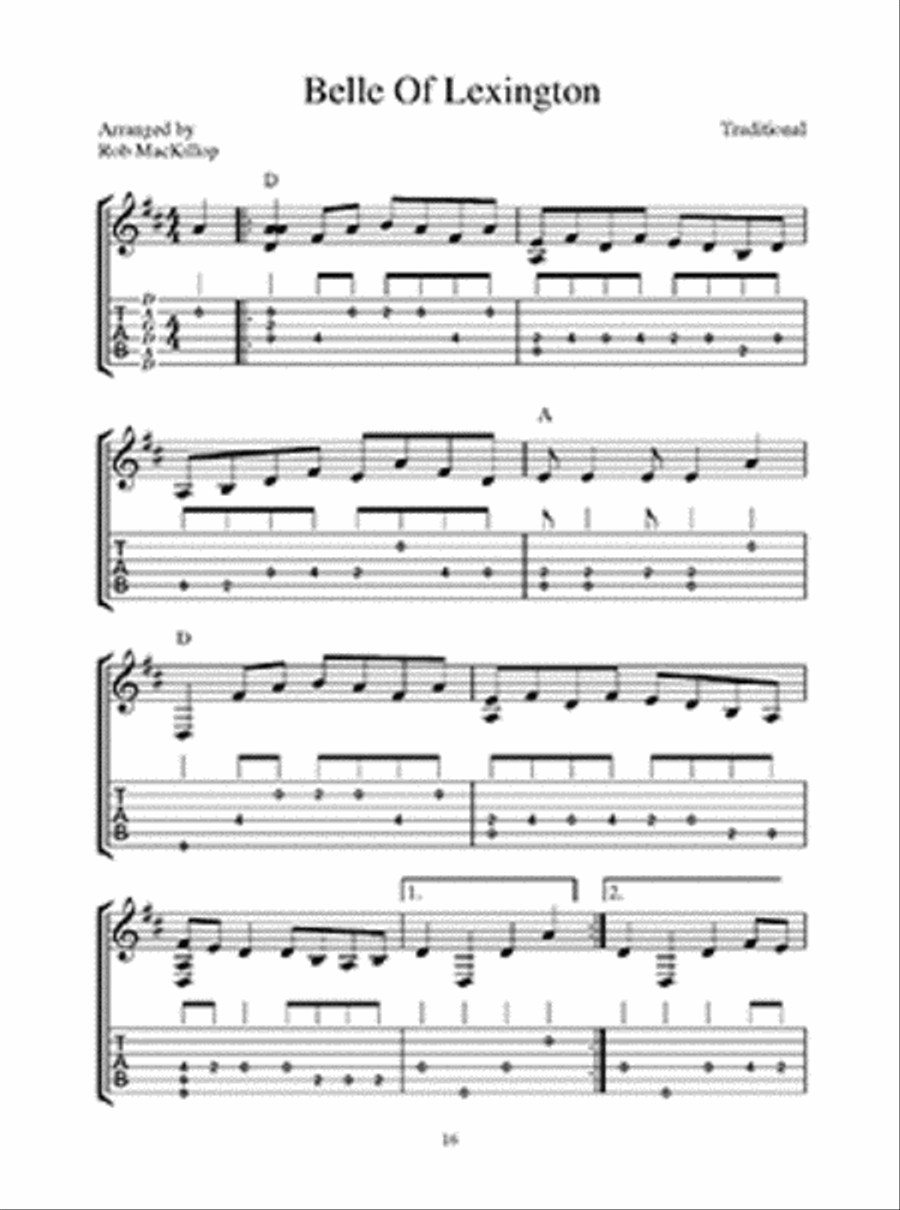DADGAD: Old-Time, Flatpicking and Bluegrass Acoustic Guitar scores gallery preview page 2