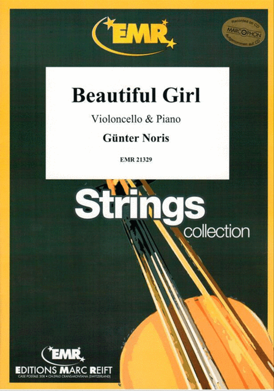 Beautiful Girl Piano Accompaniment scores gallery preview page 1