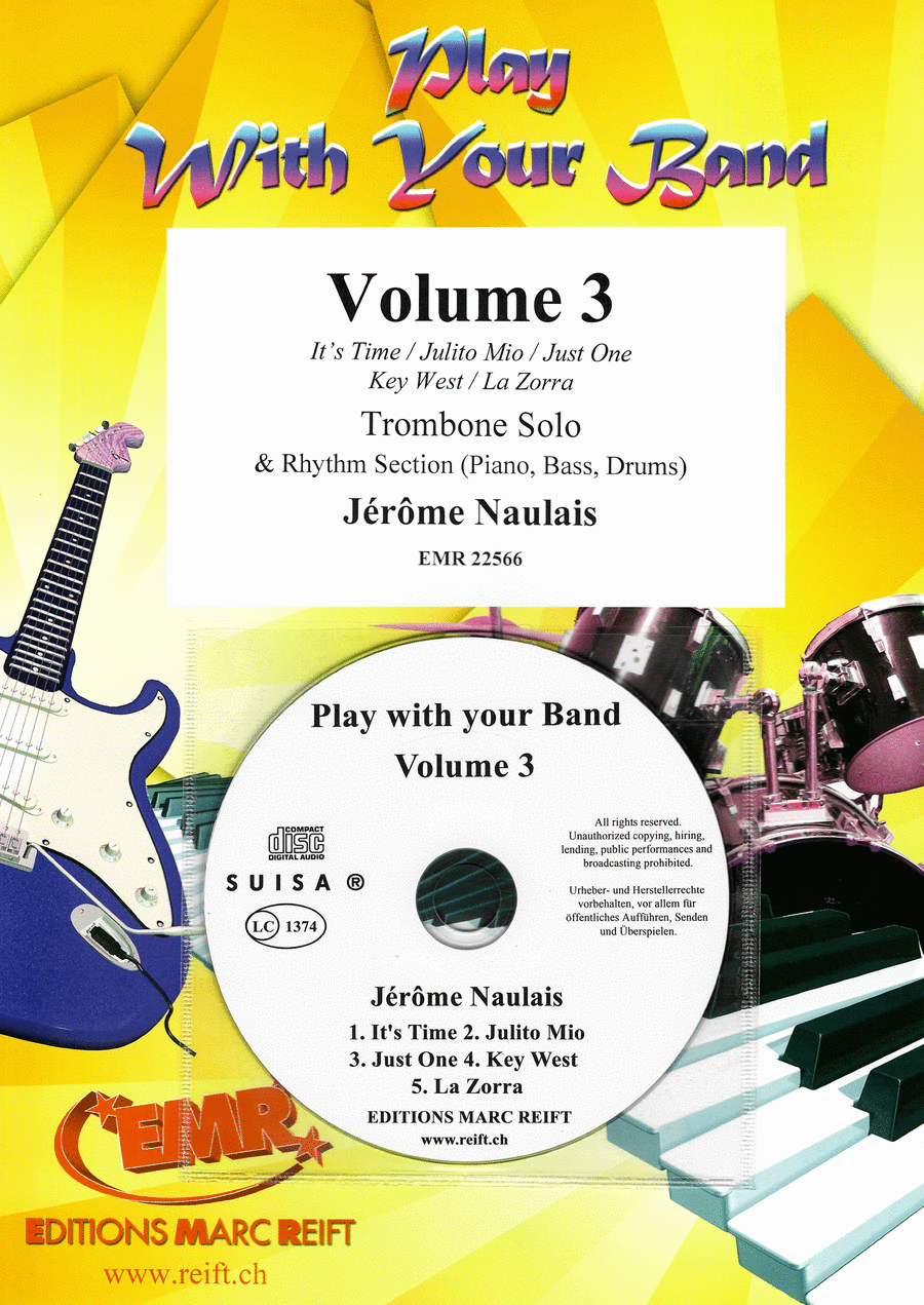 Play With Your Band Volume 3 Trombone scores gallery preview page 1