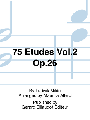 75 Etudes Vol. 2 Op. 26