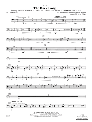 The Dark Knight, Suite from: 3rd Trombone
