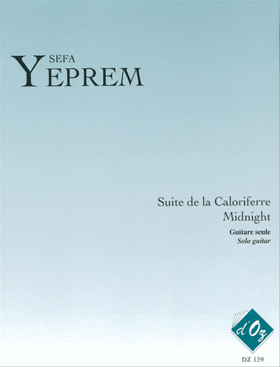 Suite de la Caloriferre - Midnight Classical Guitar scores gallery preview page 1