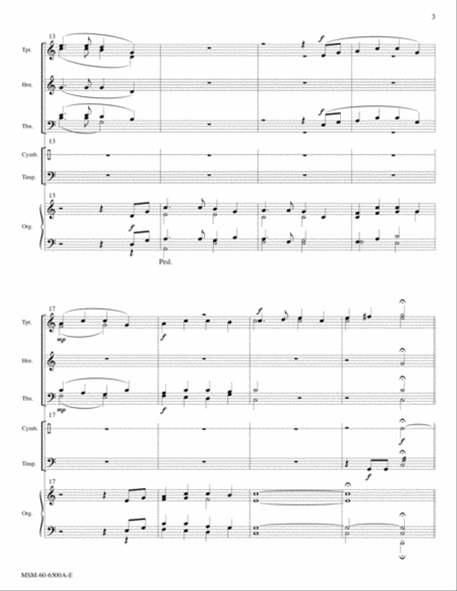 In the Midst of New Dimensions Choir scores gallery preview page 3