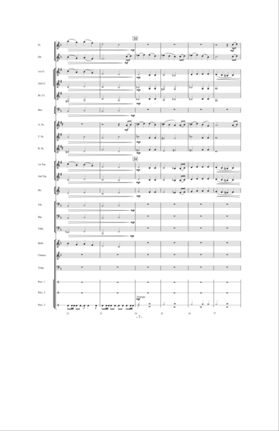 The Black Eagles Concert Band scores gallery preview page 6