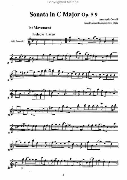 Sonata in C Major, Op. 5-9 image number null